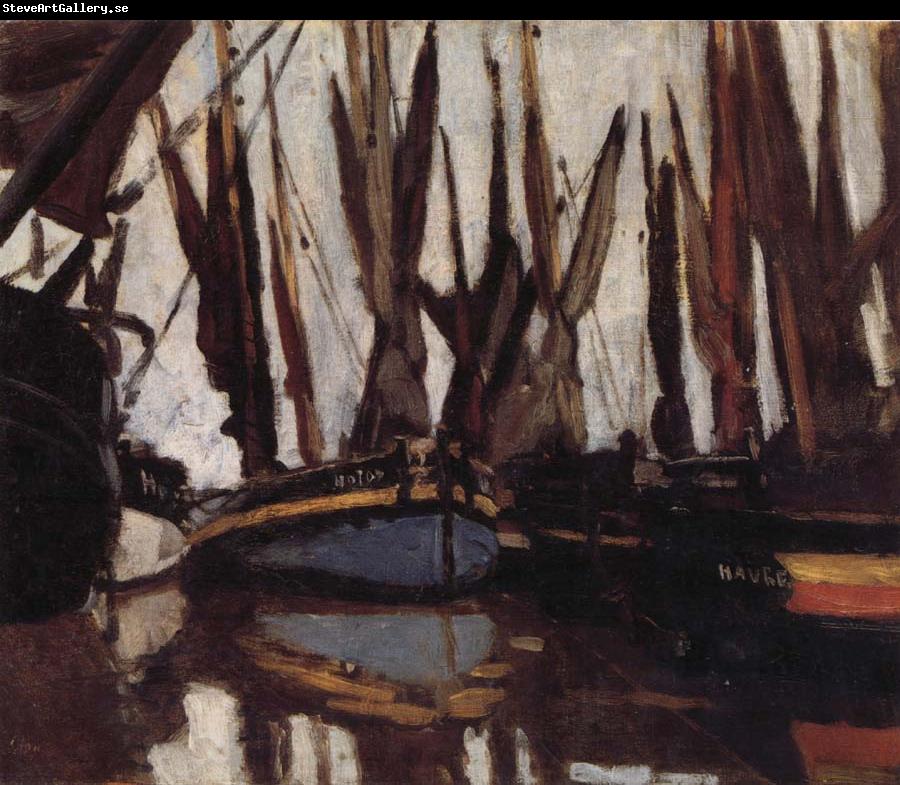 Claude Monet Fishing Boats
